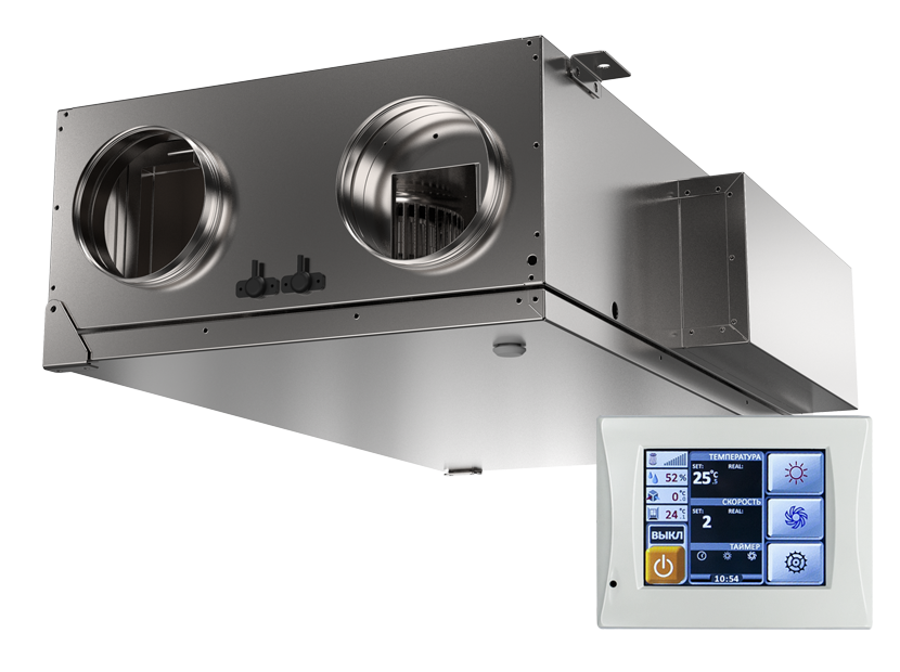 Установка приточно-вытяжная SHUFT UniMAX-P 1400CW EC