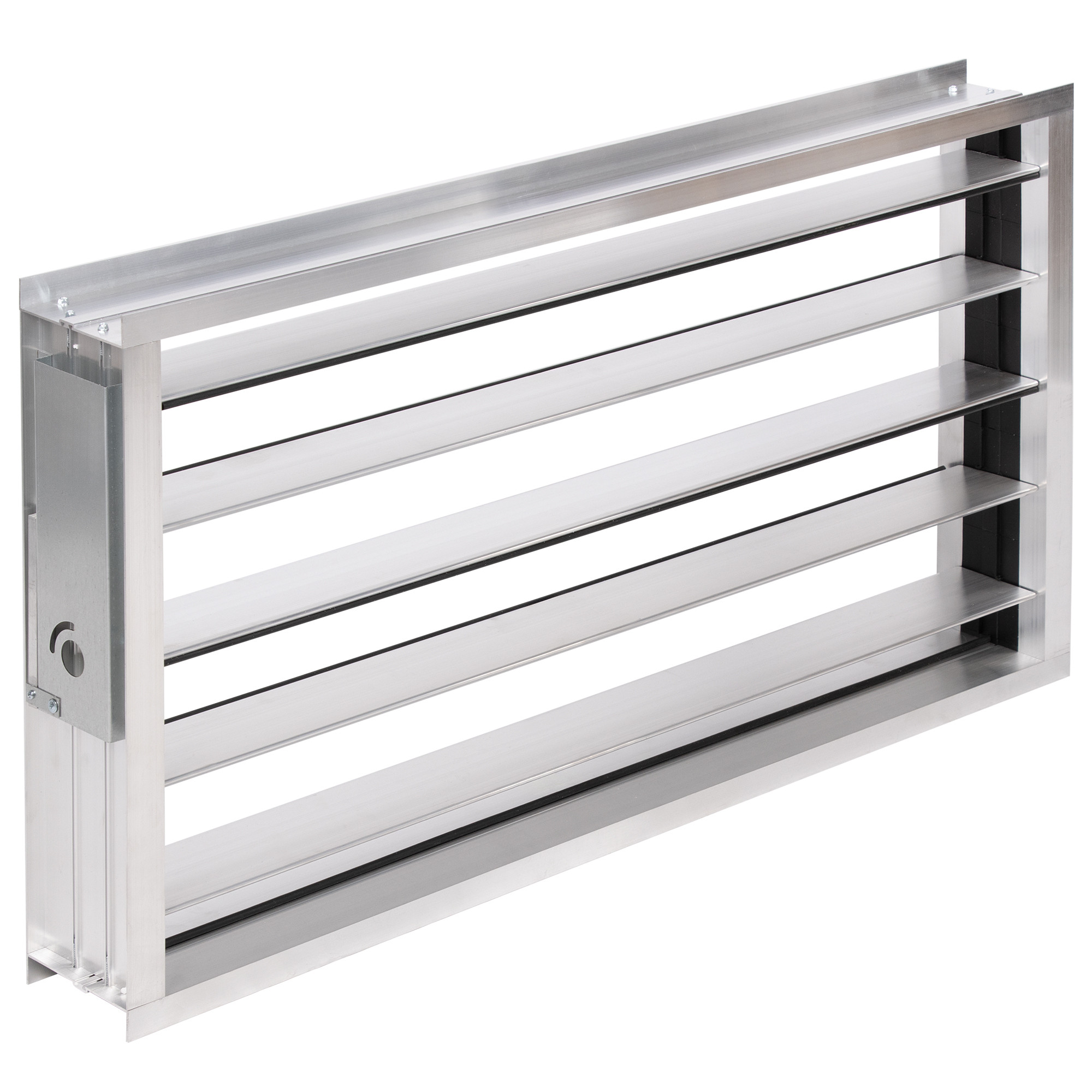 Клапан воздушный SHUFT DRr 550х500 с подставкой под электропривод