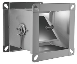 Заслонка оц. АЗД-200*200-РП