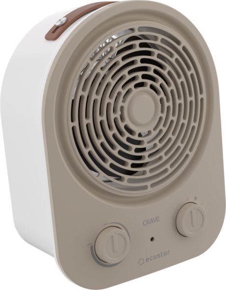 Тепловентилятор Ecostar CRAVE EFH-C2000DS-WBG