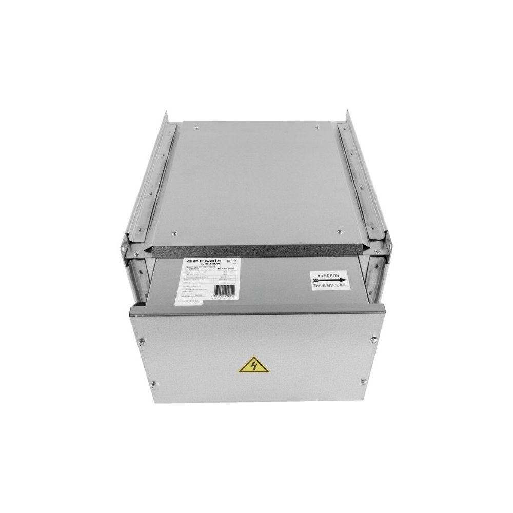 Электрический нагреватель для прямоугольных каналов ZILON ZES 600x350-15