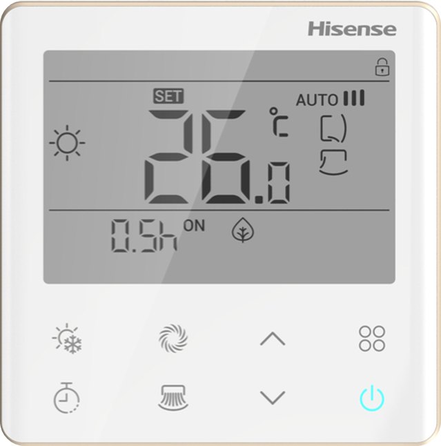 Индивидуальный проводной пульт с сенсорным управлением Hisense HYXE-VC01
