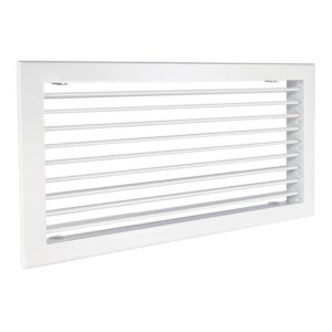 Настенная однорядная решётка ZILON 1 WA 200*100