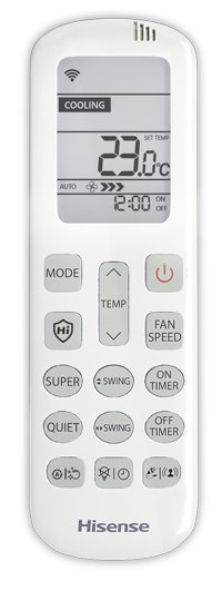 Внутренний блок мульти сплит-системы настенного типа Hisense Premium BLACK Free Match DC Inverter AMS-12UW4RVETG00(B)