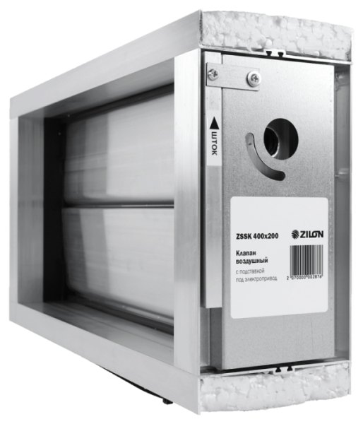 Воздушный клапан ZILON ZSSK 400x400 Воздушный клапан ZILON ZSSK 400x400