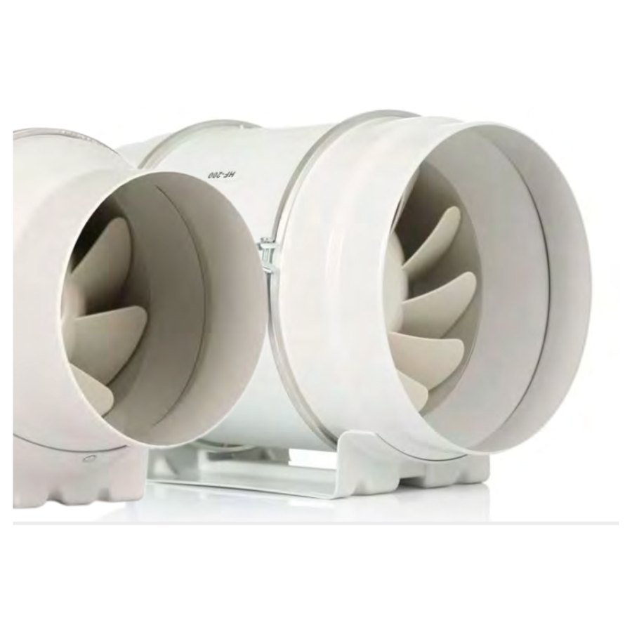 Канальный вентилятор Dastech HF-200PMZC, Ø200 мм, 840 м³/ч Канальный вентилятор Dastech HF-200PMZC, Ø200 мм, 840 м³/ч