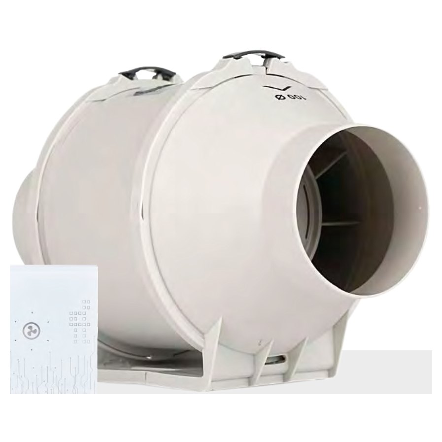 Канальный вентилятор Dastech HF-250PEZE, Ø250 мм, 1650 м³/ч