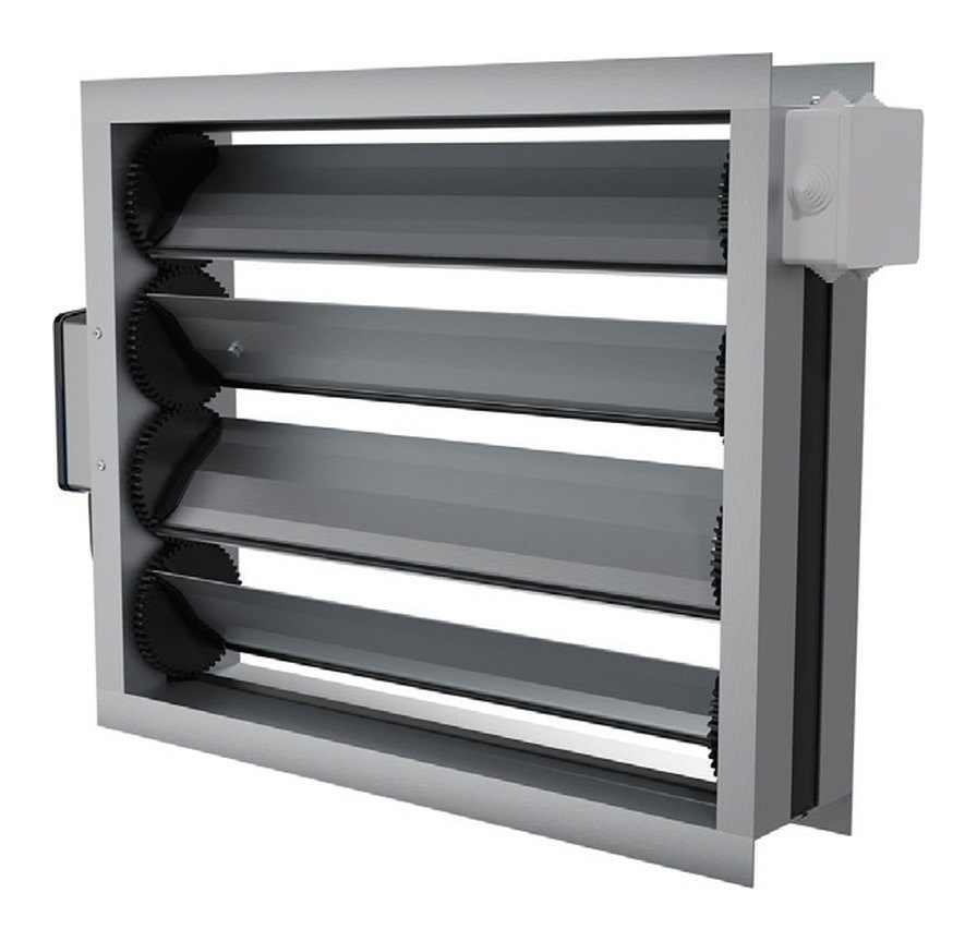 Воздушный клапан с электроподогревом ВКп 200×1500