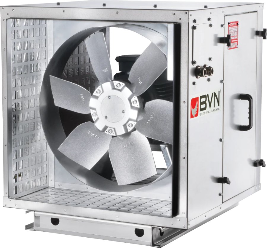 Шумоизолированный канальный осевой вентилятор дымоудаления ARMO-C 560/2